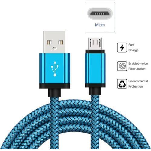 Short Micro usb fast Charger cable For Samsung Galaxy M10 A10 A7 2018 S7 S6 S4 Data Sync wire for Xiaomi Redmi note 3 4 5 6 Pro
