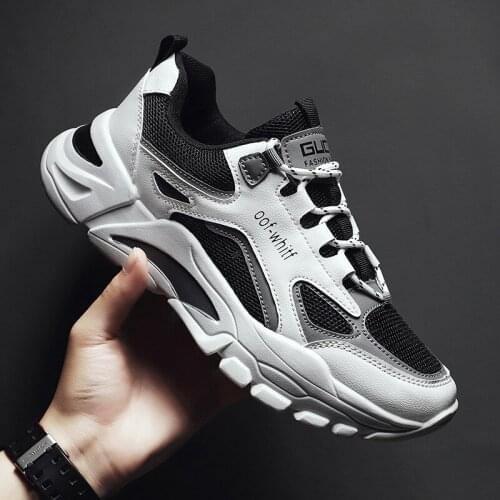 Mens Shoes New Casual Shoes Breathable Mens Shoes Teenager Fashion Running Sneakers Dad Fashion Shoes Men Fashion Sneakers