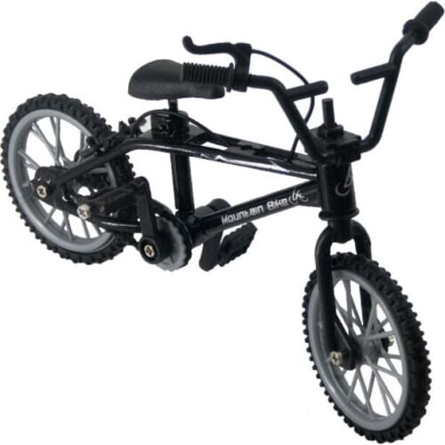 Mini Finger Bicycle Toys Alloy Miniature MTB Bike Model DIY Creative Simulation Mountain Cycling Kids Educational Gifts