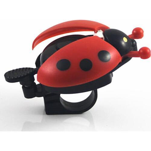 New Kawaii Cute Animal Ladybug Shape Bike Bicycle Bell Lovely Waterproof Bike Handlebar Ring Cycling Bell Bicycle Accessories