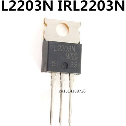 Original new 5pcs/ L2203N IRL2203N 116A/30V TO-220