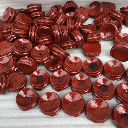 Wooden pedestal crystal ball stand round ball stand round ball and oval egg stone base