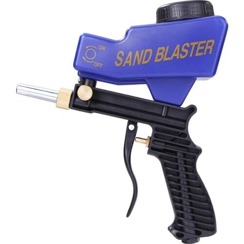 Portable Gravity Sandblasting Gun Pneumatic Sandblasting Set Rust Blasting Device Small Sand Blasting Machine Spray Gun
