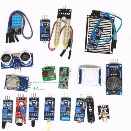 Raspberry Pi 3 /Raspberry Pi 2 Model B sensor module package 16 kinds of sensor module for arduino kit