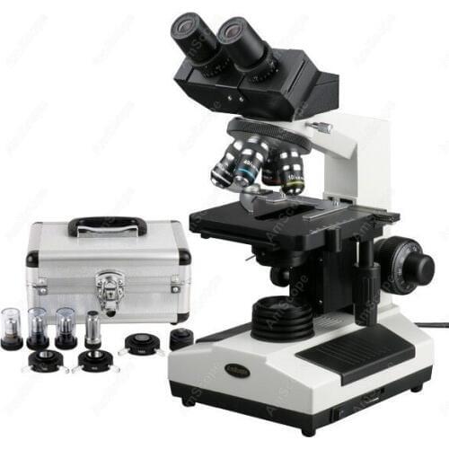 Phase Contras Doctor Veterinary Compound Microscope--AmScope Supplies Phase Contrast Doctor Veterinary Compound Microscope