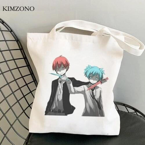 Assassination Classroom shopping bag shopper handbag eco shopper cotton bag bolsas reutilizables boodschappentas tote sac toile