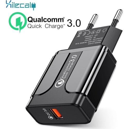 Xilecaly USB Charger for iPhone Quick Charge 3.0 Fast Charger for Xiaomi iphone QC 3.0 Portable Phone Charger Charging Adapter