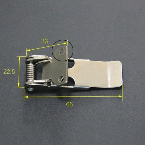 Wholesale steel solar panel torsion spring clips for garden lights LED lamp, Type-S45