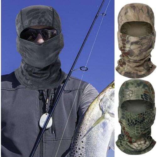 Balaclava Mask Riding Camouflage Headgear Hunting Full Face Mask Breathable CS Wargame Army Scarf Outdoor Cycling Equipment