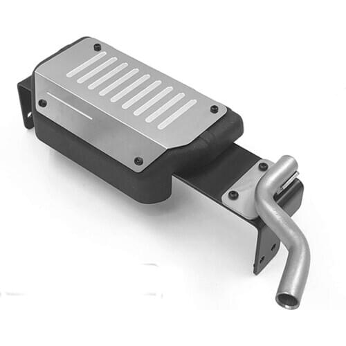 Simulation Tank+Exhaust Pipe for 1/ 6 CAPO Samurai Jimny RC Car Accessories Parts Decoration