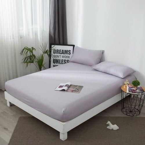 New Bed Mattress Cover Fitted Sheet Bedding Bedsheet Home Hotel Sheet Elastic Band Mattress Protector Bed Cover Sheet Bedspread
