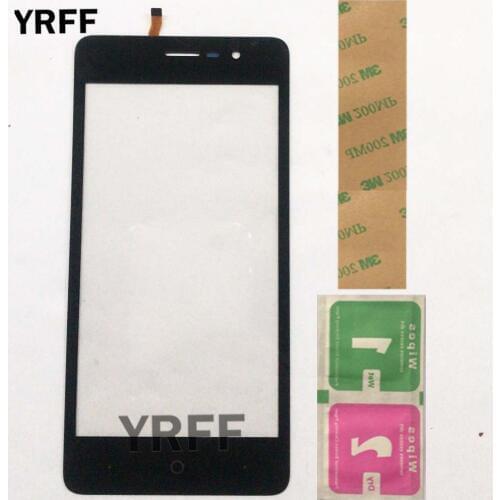 5.0'' Touch Screen Panel For Doogee X10 X 10 Touch Screen Sensor Digitizer Panel TouchScreen Front Glass Tape Wipes
