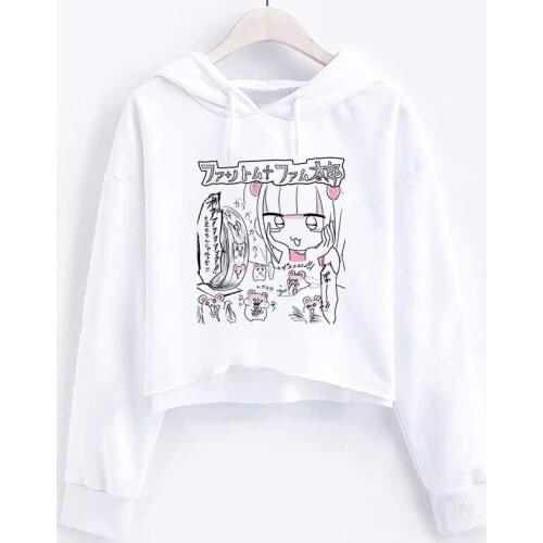 Hot Sale Punk Oversize Long sleeve Women Sweatshirt Vintage Winter Fleece Hoodies Loose High Street Pullover Harajuku Print Coat
