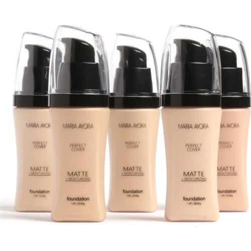Fine Creamy Skin Foundation Cream Moisturizing Oil Control Full Cover Up Concealer Create PERFECT Makeup Base Make Up S1
