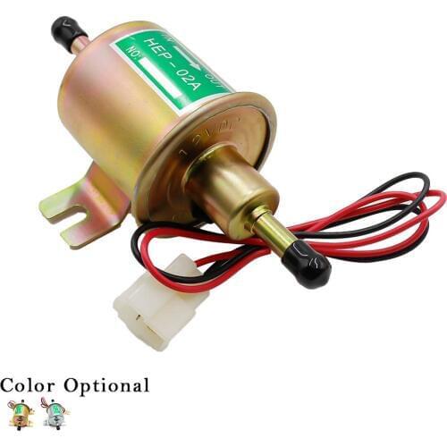 Universal Car 12V diesel petro gasoline electric fuel pump fuel supply low pressure electric fuel pump HEP-02A fuel pump