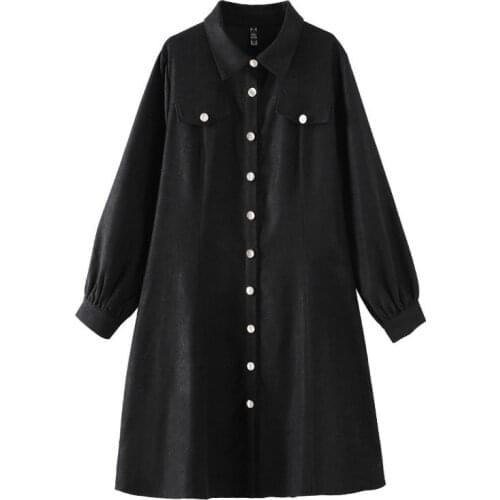 Plus Size 10XL 9XL 8XL 7XL 6XL 5XL 4XLBWomen Spring Long Sleeves Black Dresses Femme Elegant Slim Work Wearing Dress For Mujers