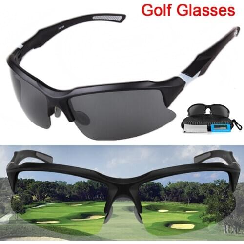 1 set Golf Glasses For Golfer SunGlasses & box Outdoor Sporting adis Polarizing Glasses Cool fashionable Outfit Travel articles