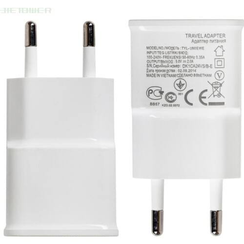 100pcs/lot 5V 2A EU US Plug Wall Charger Adapter for LG Sony Samsung Galaxy S7 Mini Note 7 6 5 Plug Travel Charger