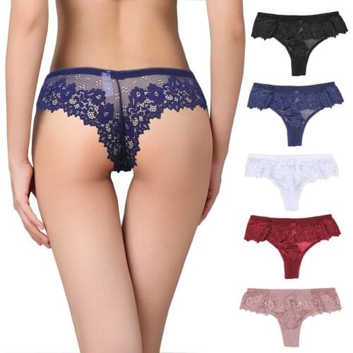 3Pcs/Lot Hot Sale Panties Women Sexy G String Thong Low-Waist Underwear Soft Breathable T-Back Transparent Knickers