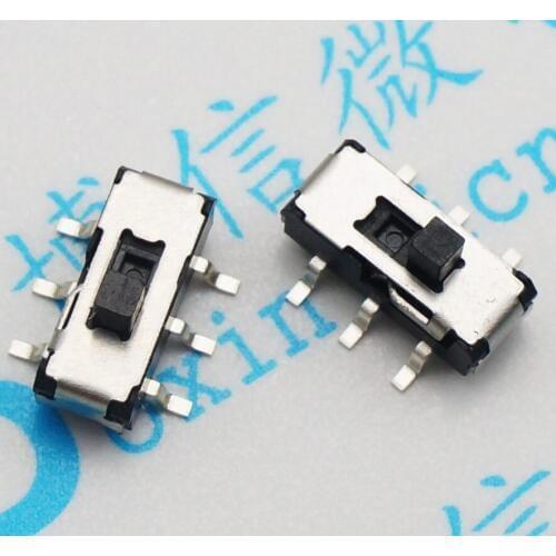50Pcs/Lot 6 Feet 2 File Mss22D18 2Mm Patch Handle Hexapod Toggle Switch Smd Switch Dvd Switch