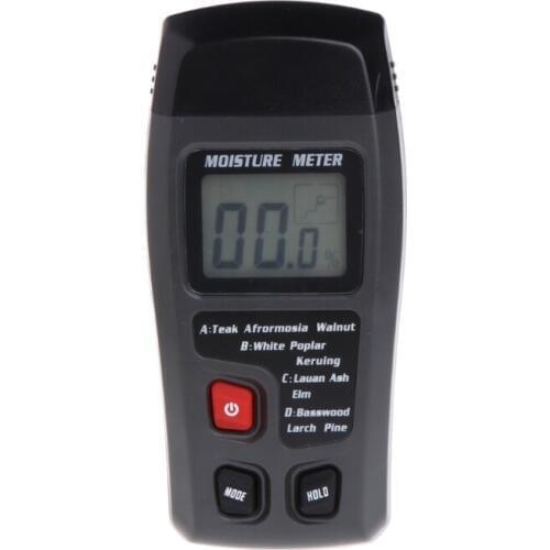 Wood Moisture Meter Analyzer Humidity Tester Timber Damp Detector Hygrometer 2 Pin