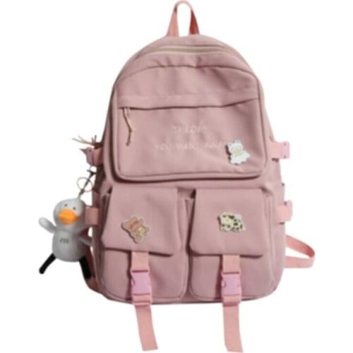 Korean Fashion Women School Student Book Bag Travel Girls Rucksack Female Waterproof Backpack For Teenager