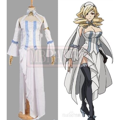 Seraph of the end Horn Skuld Cosplay Costume