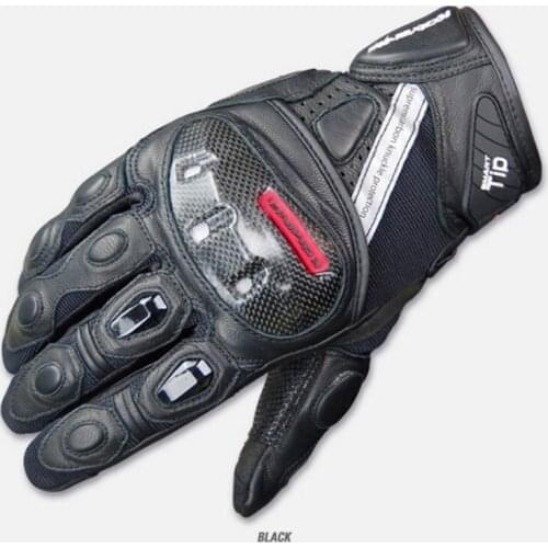 KOMINE motorcycle racing carbon fiber leather endurance gloves off-road motorcycle racing riding protective motorcycle gloves