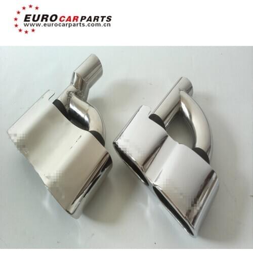 S class w221 S65 s63 MUFFLER TIPS high quality stainless steel material with A logo for S350 S500 S600 to S65 exhuast pipe