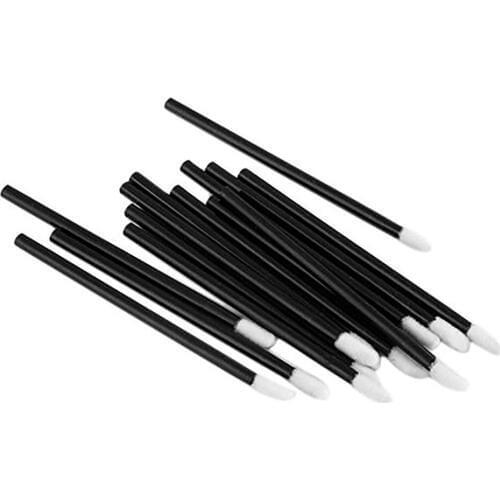 100Pcs Disposable Lip Brushes Lip Gloss Lipstick Wands Applicators Makeup Tool