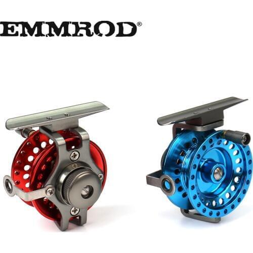 All metal EMMROD Ice fishing wheel Fly fishing Reel AT50 1:1 Lightweight fishing vessel Fish line wheel Raft wheel