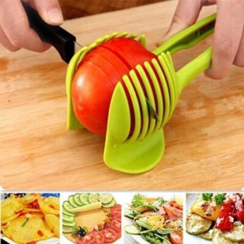 Handheld Round Tomato Shreadders Potato Onion Lemon Slicer Chopper Fruits-Vegetables Cutter gadget Cooking Tools