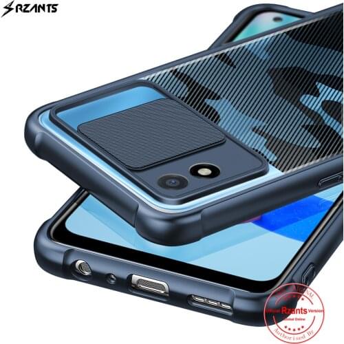 Rzants For OPPO Realme C11 2021 Realme C20 Phone Case Soft [Camouflage Lens] Protection Clear Double Casing