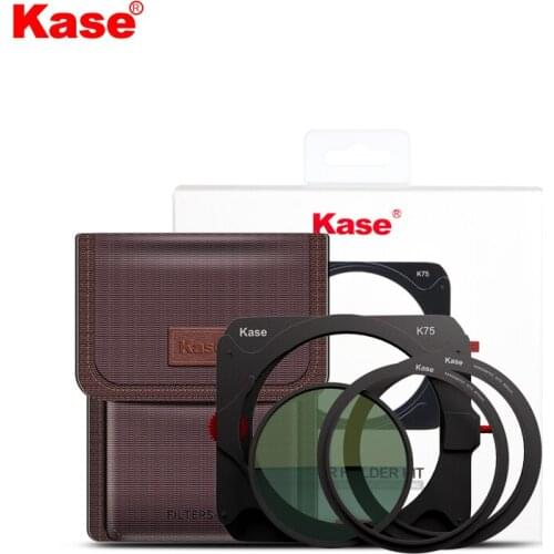 Kase K75 Slim 100mm Filter Holder With 70mm CPL & 67mm / 72mm Adapter Ring Kit