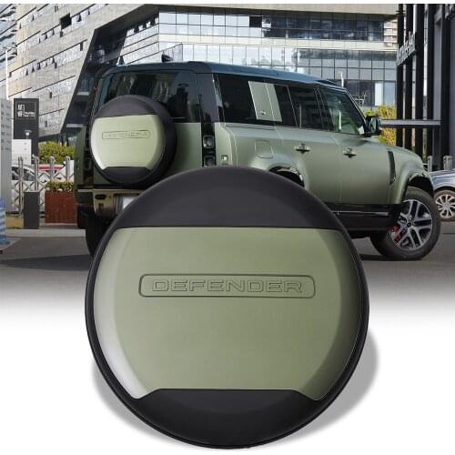REAR TRUNK SPARE TIRE TYRE COVER SHELL WHEEL COVER FOR Land Rover Defender 2020 2021 2022