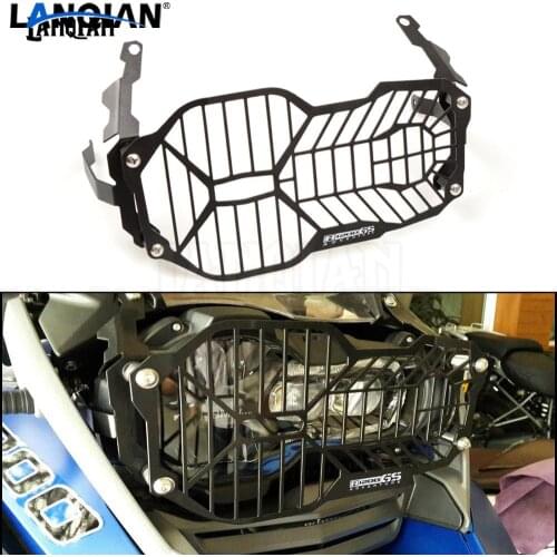 For BMW R1200GS Headlight Protector Guard Lense Cover for BMW R 1200 GS Adventure 2013 - 2018 Water Cooled Models Transparent