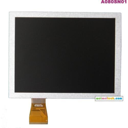 Auo8 lcd screen digital screen a080sn01 v0 v3 v5 v7 v8 v9