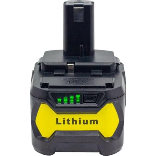 Suitable For Ryobi, P108, P107, P104, P105, P102, P103 18V 6.0Ah,Spare Tool Lithium Battery,18650,BMS,Rechargeable Battery