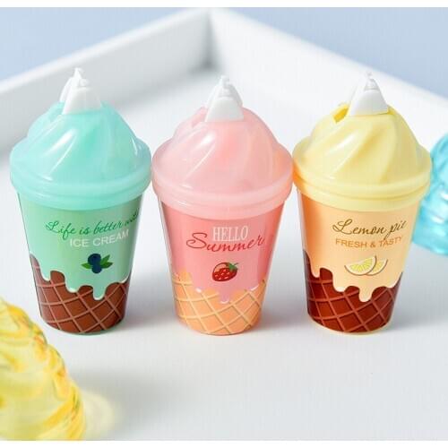 24 pcs/lot Creative Ice Cream 6M Correction Tape Cute Tapes Promotional Stationery gift School Office Supplies