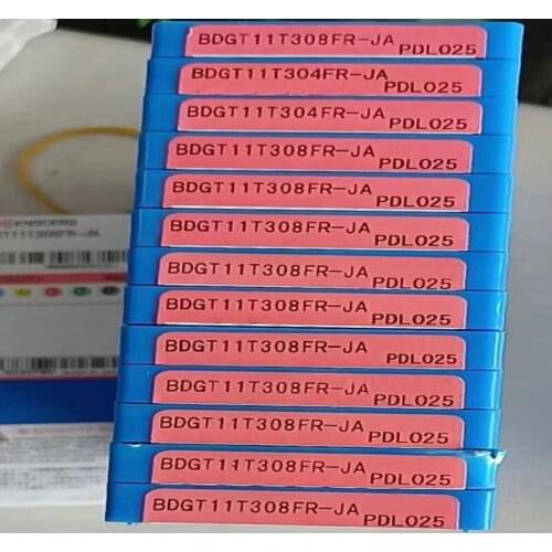 BDGT11T308FR-JA PDL025 Original cemented carbide insert