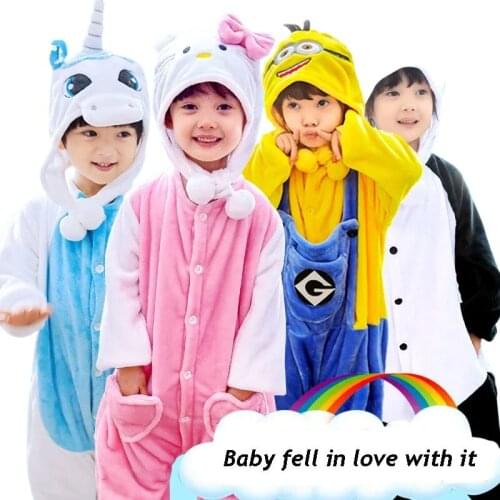 421c-2-16 Boys and Girls Flannel Cartoon Animal One-Piece Pajamas Couple Autumn and Winter Red and Green Dinosaur Stars Warmer