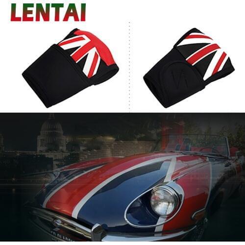 LENTAI For Peugeot 206 307 407 308 207 508 3008 2017 208 2008 Mazda 3 6 cx-5 Land Rover 1Pc Car Gear Shift Collars Cover Leather
