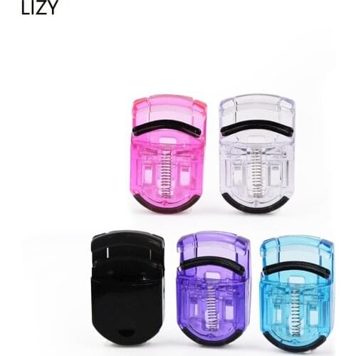 LIZY Portable Curling Eyelash Clip Makeup Tool Simple And Beautiful Arc Design With Soft And Duable Silicone Pad