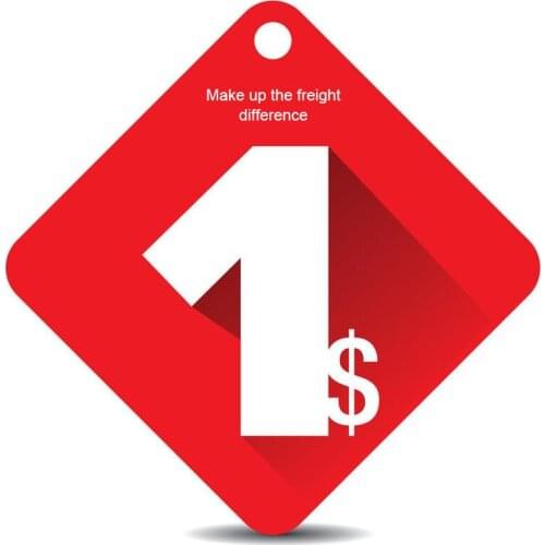 Make up postage/price difference