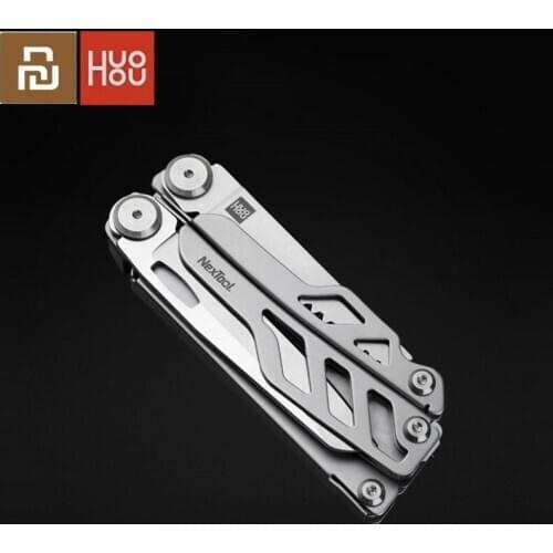 Huohou Multi-function Folding for xiaomi mijia Knife Bottle Opener Screwdriver Pliers Scissors Stainless Steel Army Knives Tools