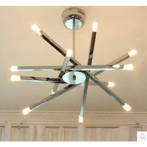 Simple and modern lamps lighting Nordic creative personality living room dining room bedroom adjustable LED chandeliers led lamp