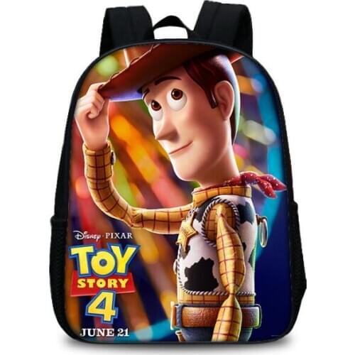 Disney Toy Story 4 Backpack For Kindergarten School Bags Boys Girls Kids Cartoon Bag Infantil Menino Rucksack