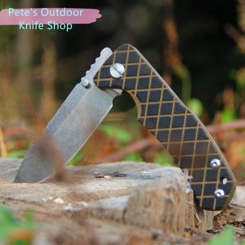G10 Handle Folding Knife, High-Sharp Outdoor Tactical Pocket Knife, Jungle Camping Tool Knife, Expedition Self-Defense ColleCted