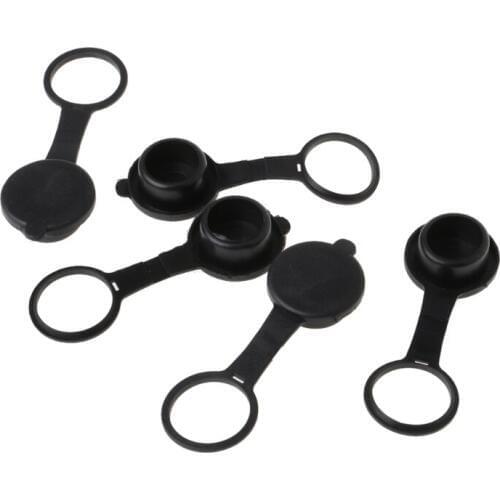 5pcs Universal Car Cigarette Lighter Socket 12V Outlet Lid Waterproof Cover Cap