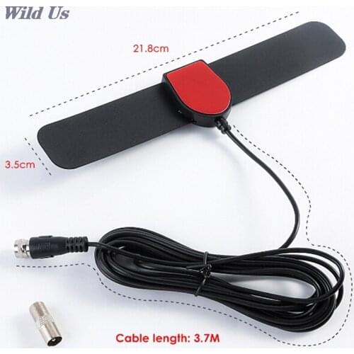 1080P HD Indoor Universal TV Antenna DVB-T2 ATSC 25Miles Digital Amplifier Aerial Indoor Digital TV Antenna